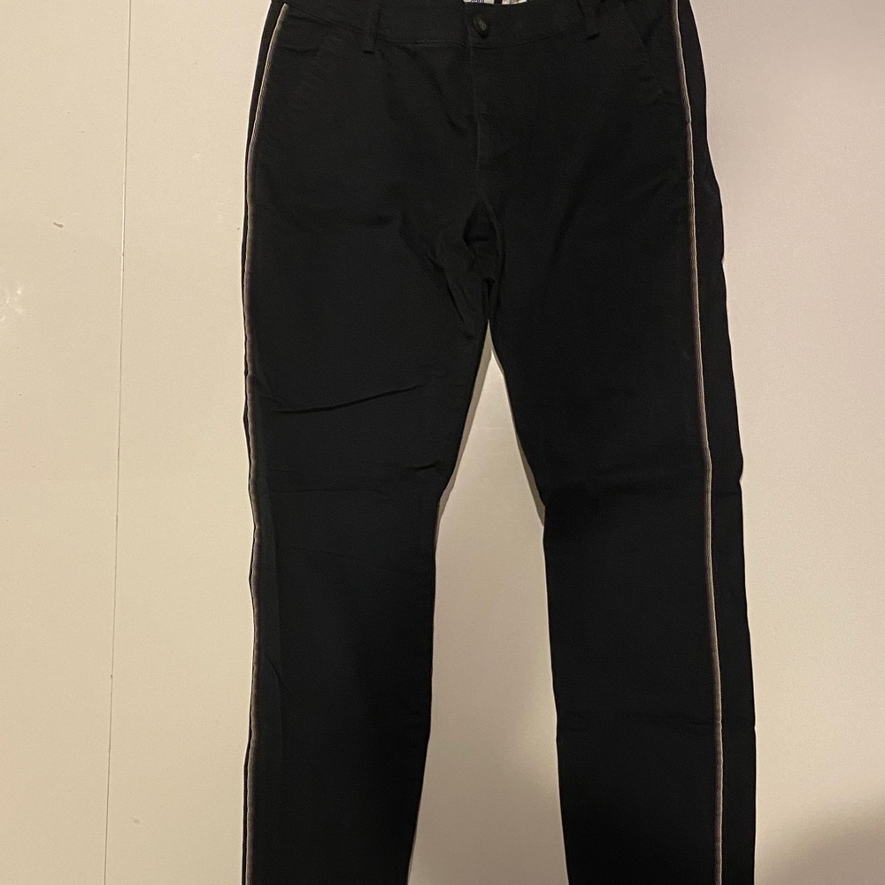 CAbi Black Buttoned Pants